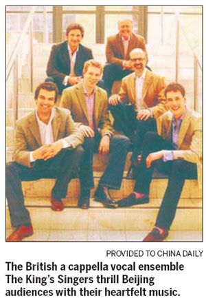 King's Singers - right royal treat