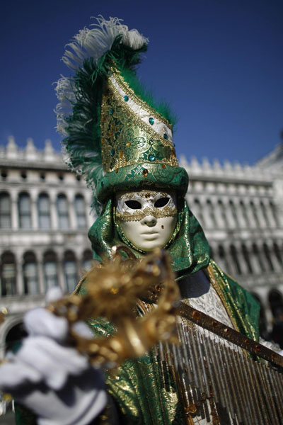 Masked in Venice