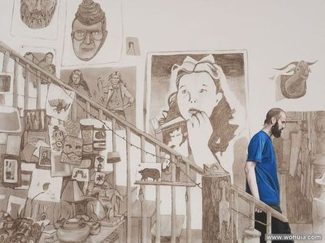 Amazing dust paintings