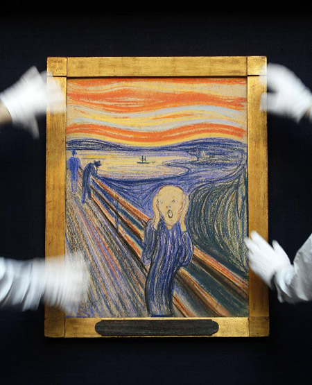 Munch's 'The Scream' to be auctioned[2]|chinad