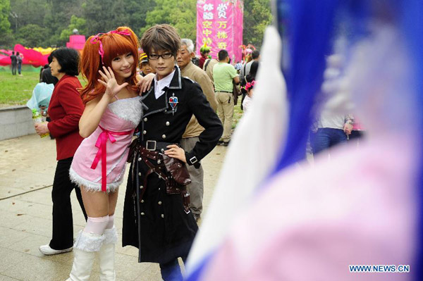 Cosplay show in China's Wuhan