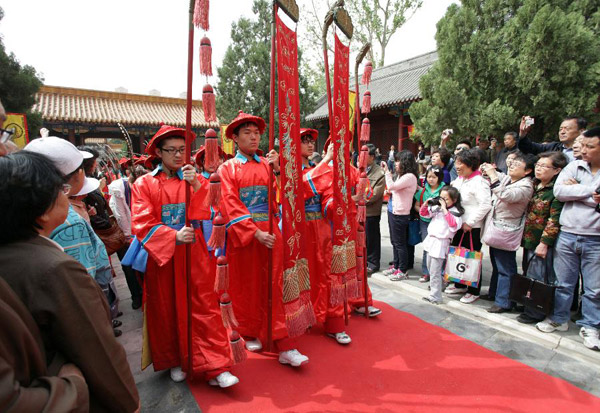 Spring sacrificing ceremony for Confucius held in Tianjin