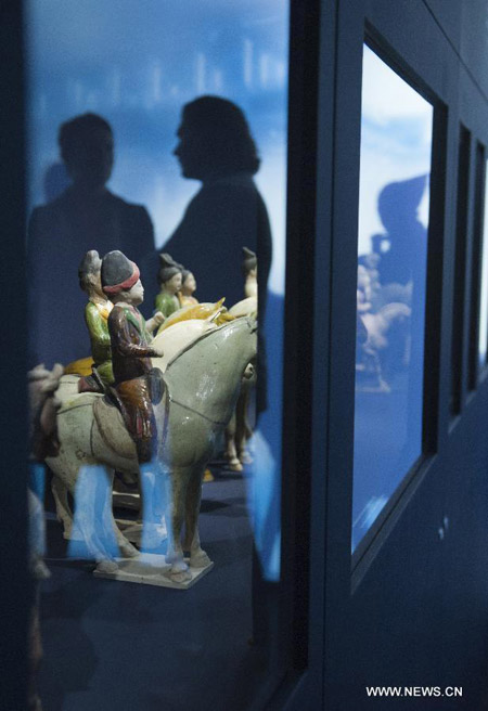 Belgian princess attends exhibition of treasures from Tang Dynasty