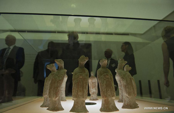 Belgian princess attends exhibition of treasures from Tang Dynasty