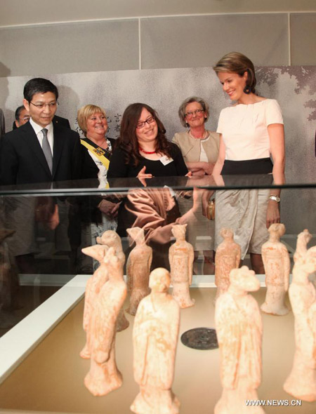 Belgian princess attends exhibition of treasures from Tang Dynasty