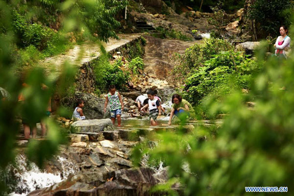 Linkeng village of Yongjia county in Zhejiang