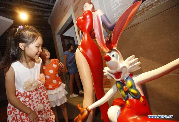 Shanghai animation museum attracts numerous visitors