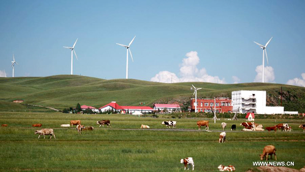 Grassland scenery in Inner Mongolia