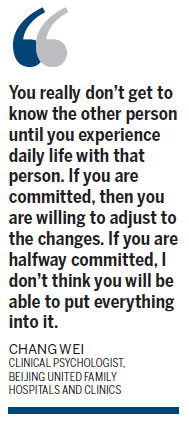 Commitment takes work