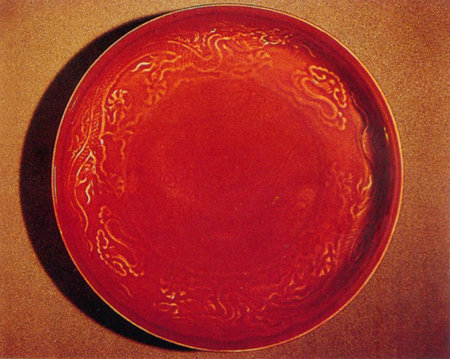 The legend of blood red porcelain