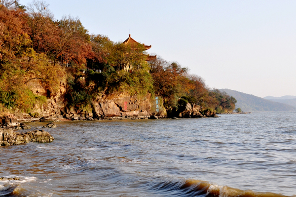 Picturesque view of Yuantouzhu island in Jiangsu