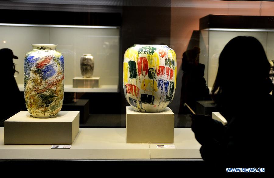 Artist Pan Lusheng's solo art exhibition held in Shandong Museum