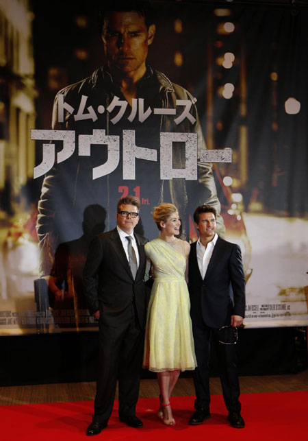 Tom Cruise attends the Japan premiere of 'Jack Reacher'