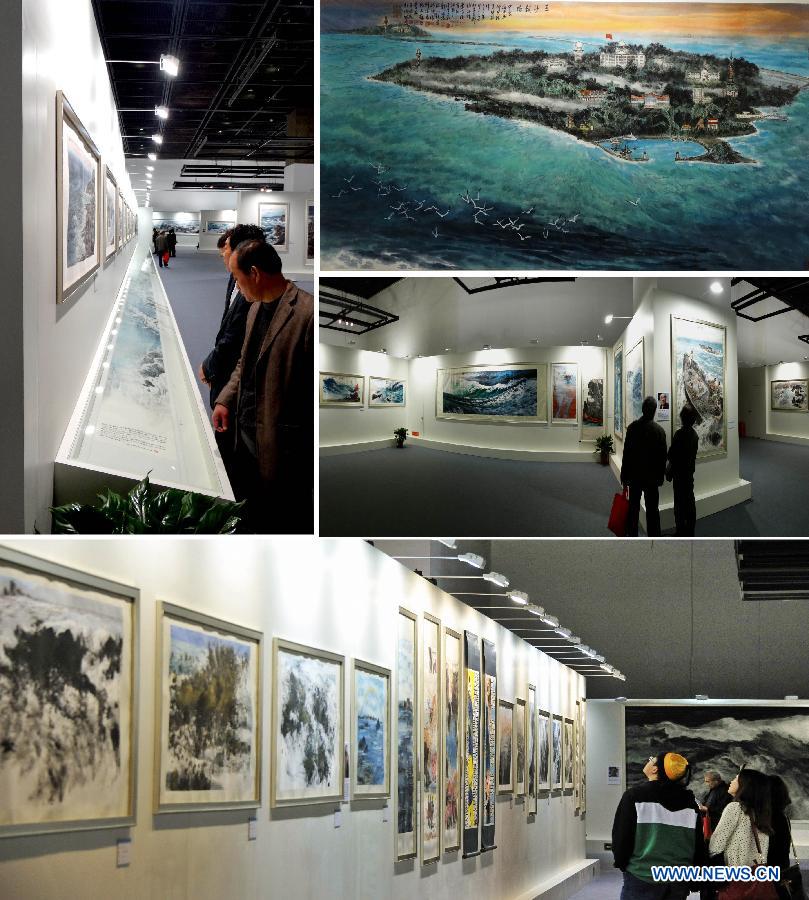 Art exhibition themed on Chinese ocean held in Beijing