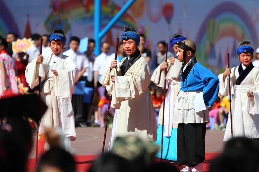 Children's Day observed around China