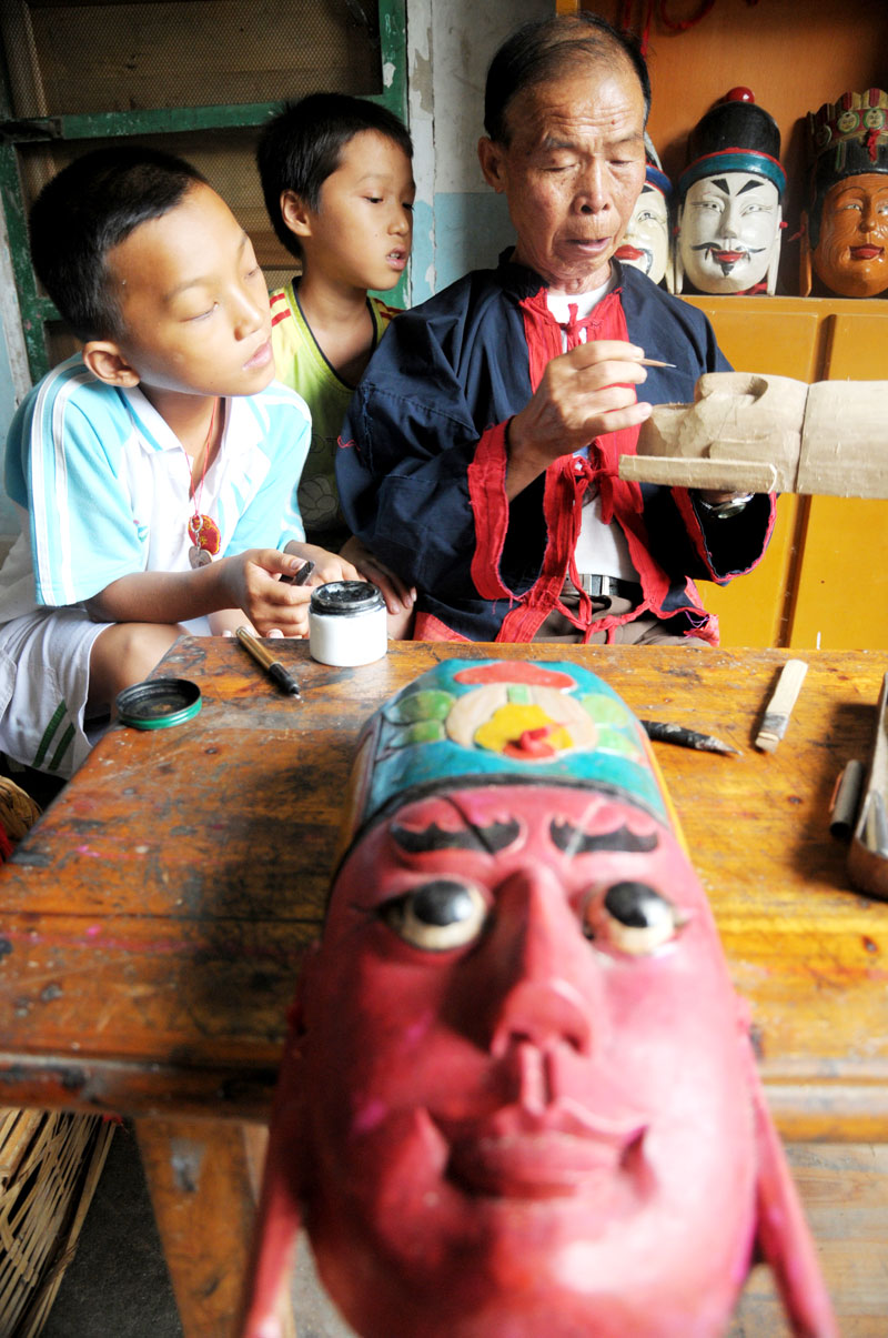 Nuo dance - treasure of Maonan ethnic group
