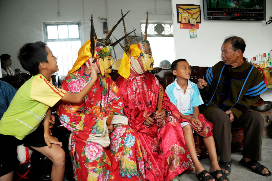 Nuo dance - treasure of Maonan ethnic group