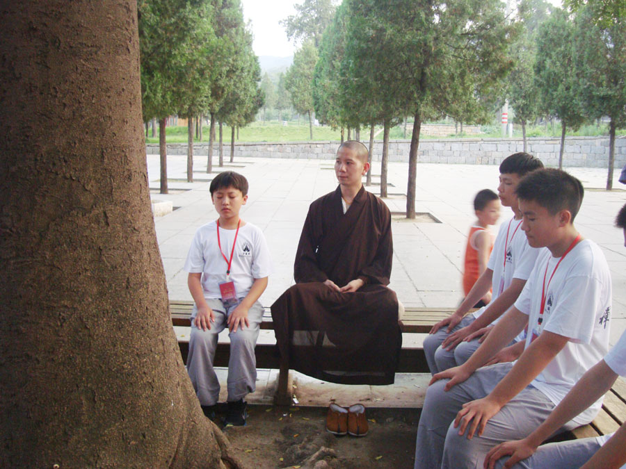 Kung fu summer camp at Shaolin Temple