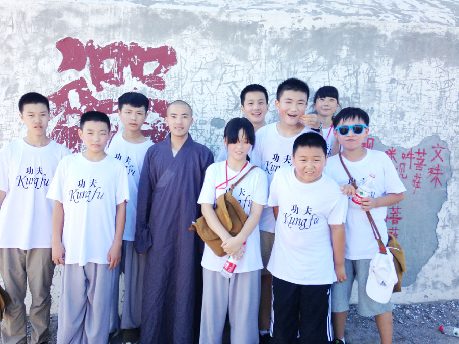 Kung fu summer camp at Shaolin Temple