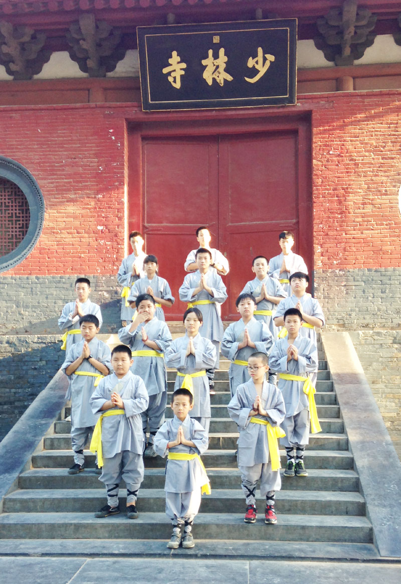 Kung fu summer camp at Shaolin Temple