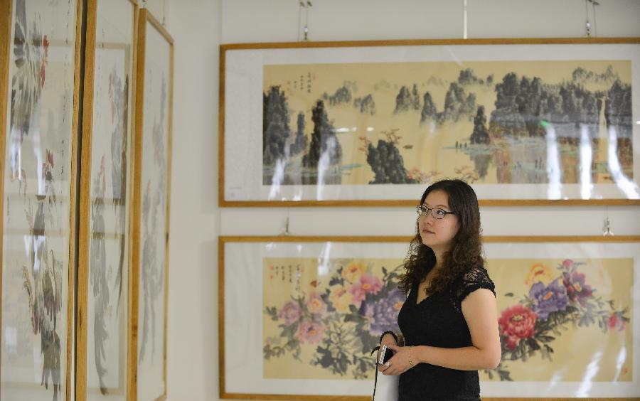 Calligraphy and painting exhibition of Wang Shijun