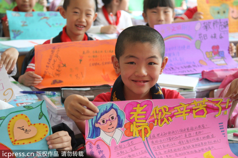 Teachers' Day observed in China