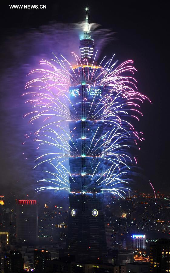 New year celebrations across China