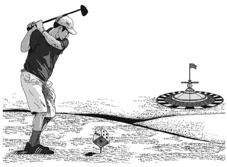 Gambling takes away simple joys of golf