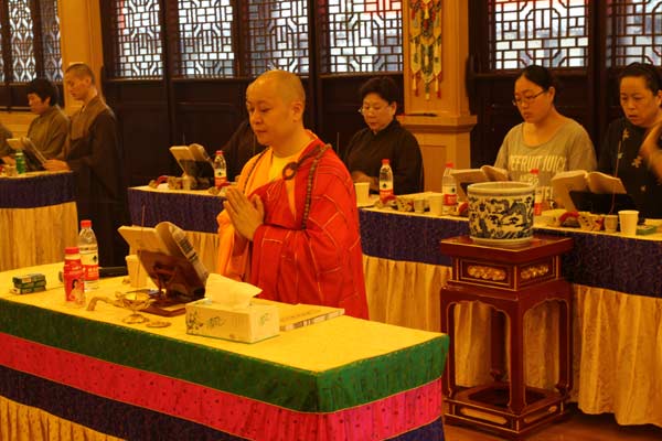 Buddhist temple provides elderly care