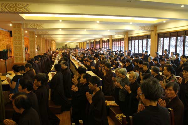 Buddhist temple provides elderly care