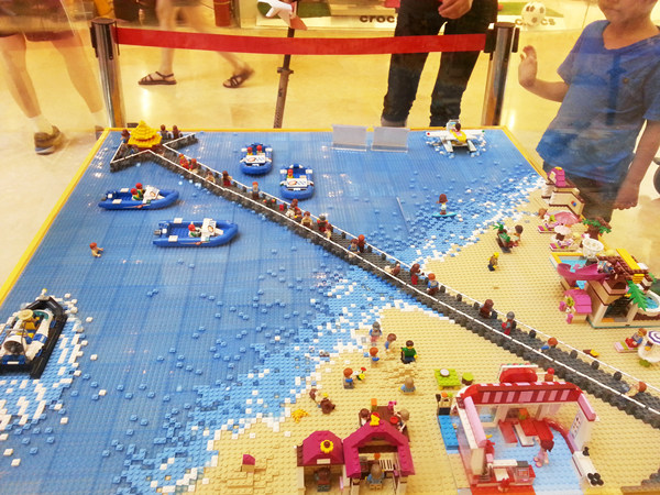 Lego show helps build creativity