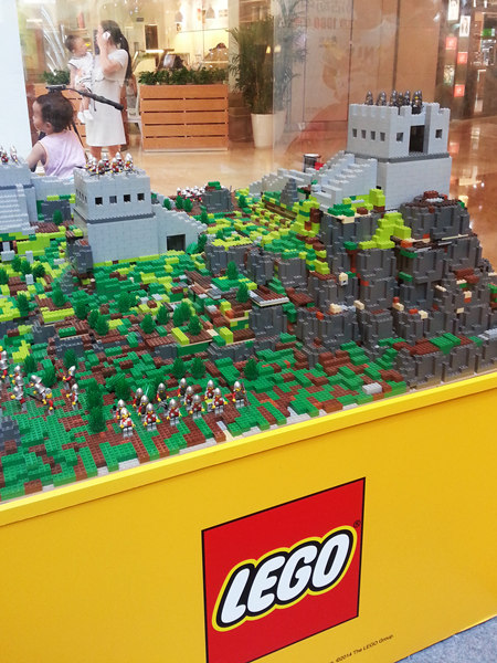 Lego show helps build creativity