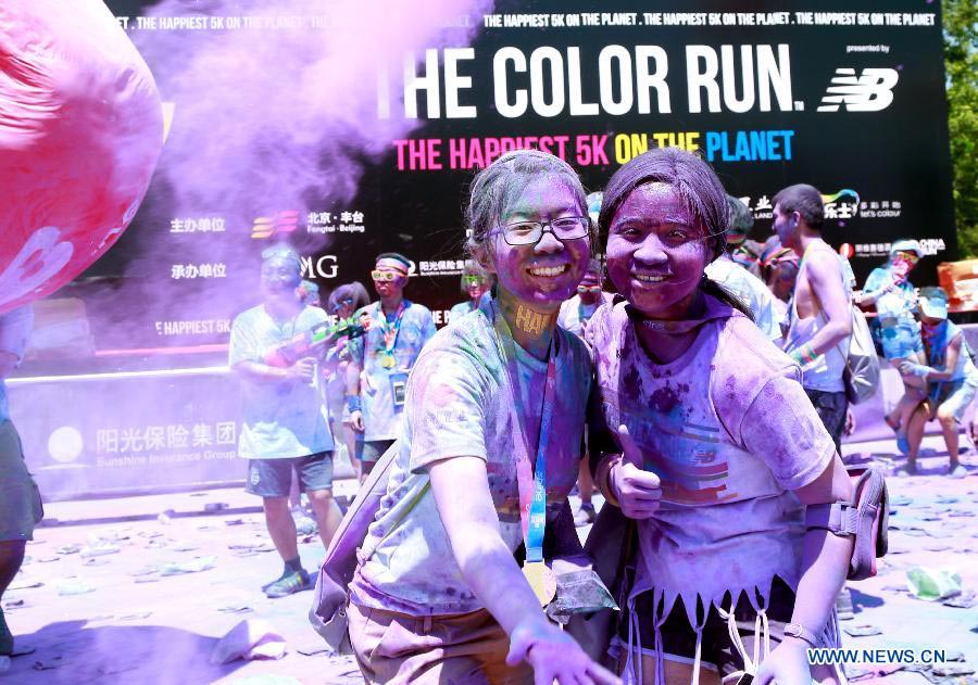 5km Color Run spreads joy in Beijing