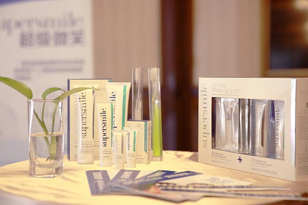 Dental-care company brings whitener to China