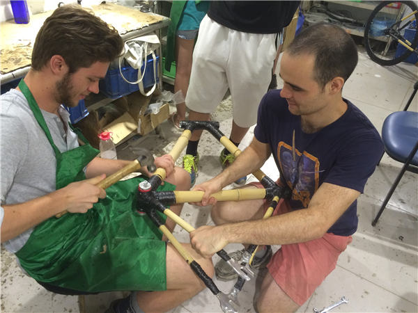 Bamboo transformed into bespoke bicycles