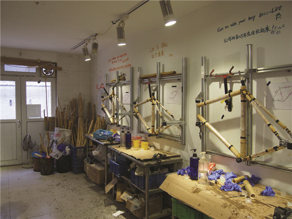 Bamboo transformed into bespoke bicycles