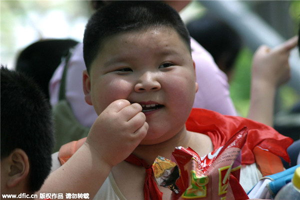 Beijing kids get fatter: Survey