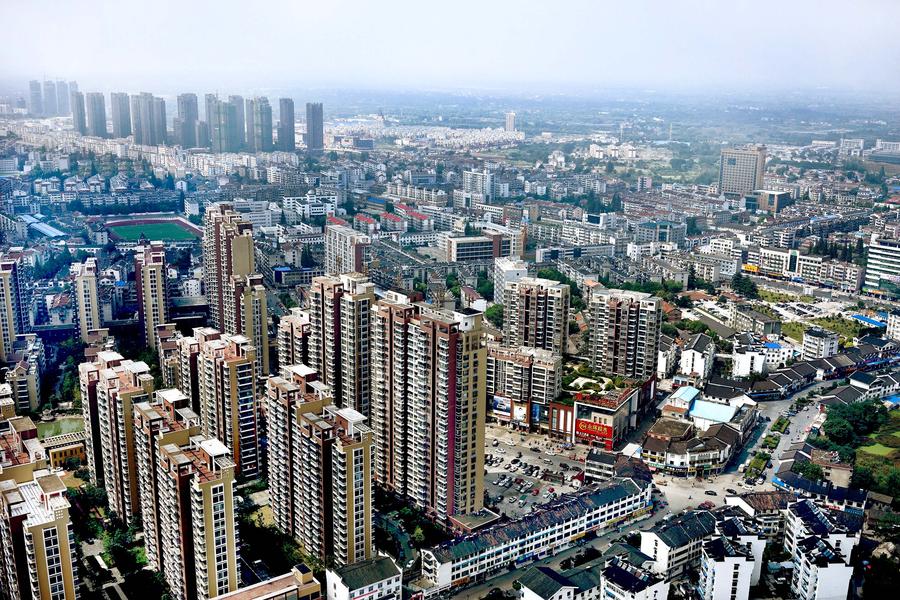 Stunning view of Feixi county in Anhui