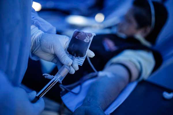 WHO calls for more unpaid blood donations