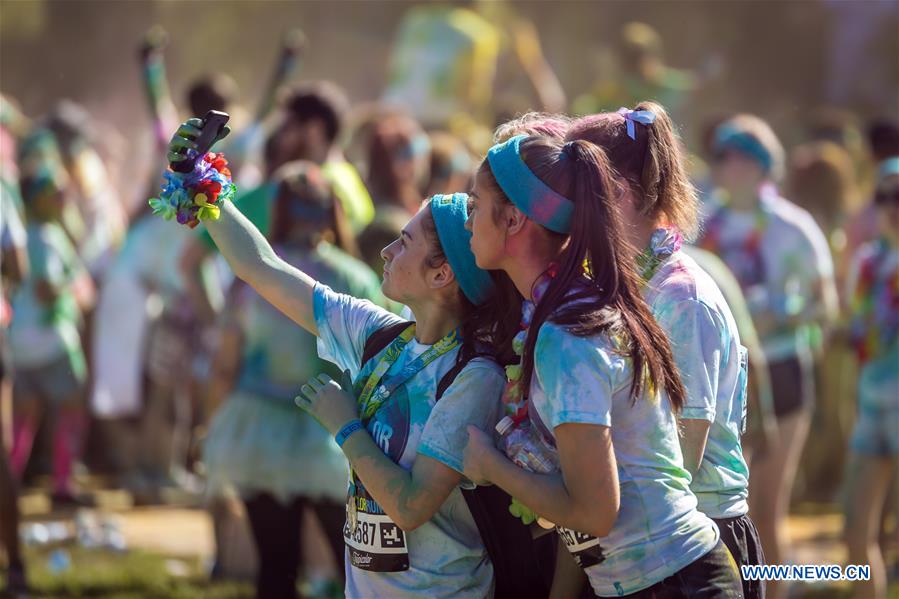 About 10,000 people attend 5km Color Run in Australia