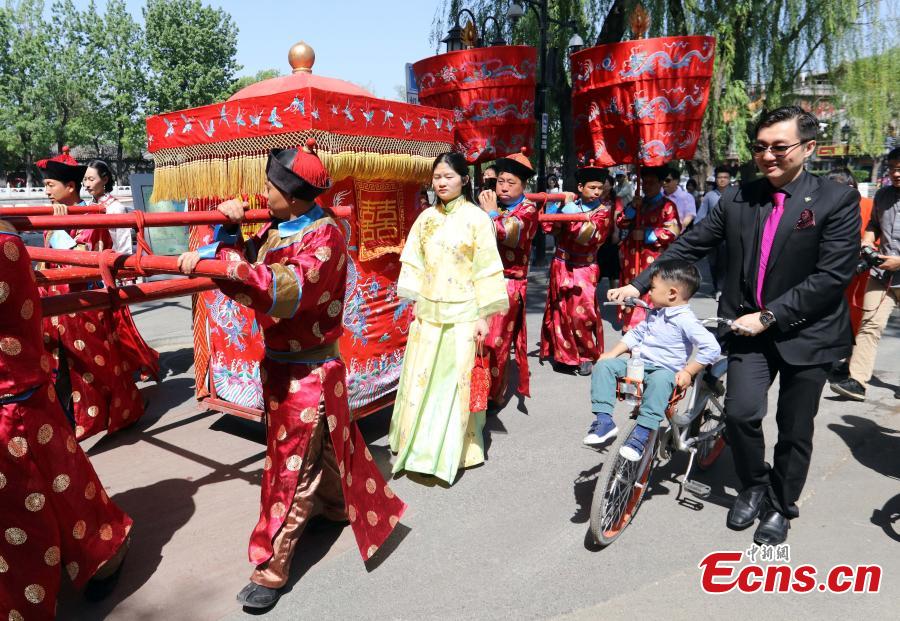 Wedding in traditional way