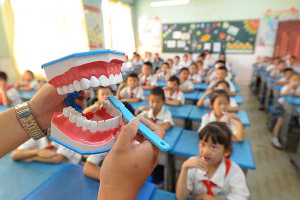 China's teeth have room to improve