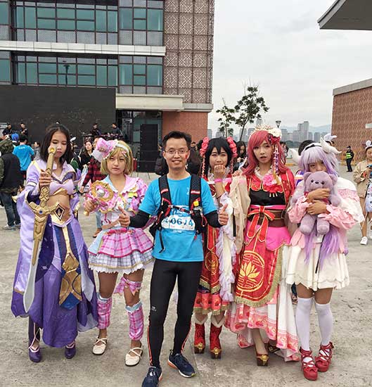 Cosplay marathon dashes through Xiamen