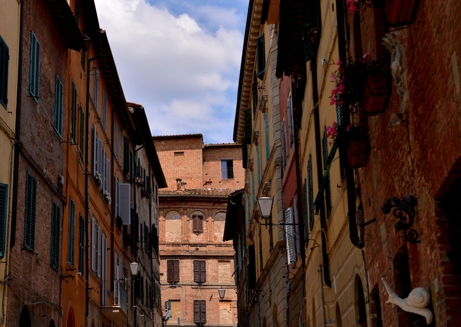 Siena, a medieval city in Toscana, Italy