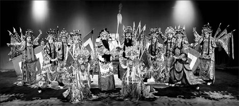 Peking Opera flows