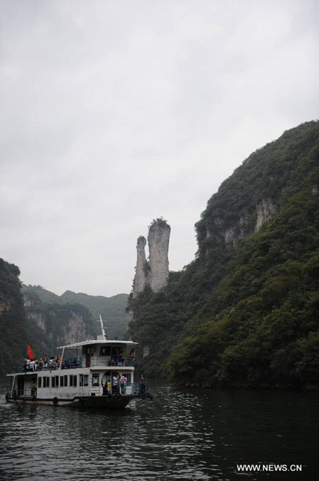 Picturesque ancient town in SW China