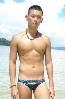 Asian male underwear fashion