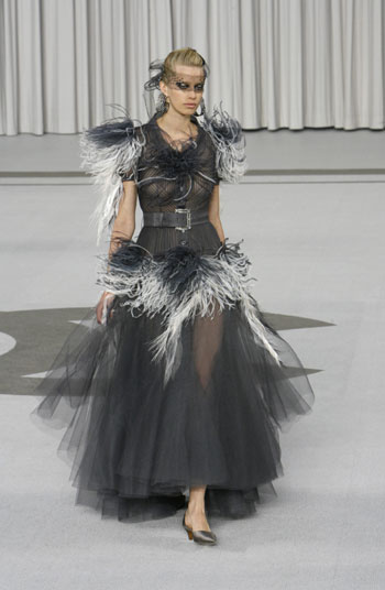 Creations from Chanel at Haute Couture collection