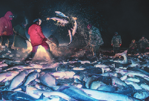 Ancient fishing techniques preserved in villages