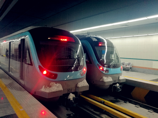 Changchun Railway staff help construct Metro Line 2 in Iran